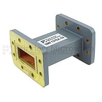 Fairview  SMF137SA-03 WR-137 Waveguide Section 3 Inch Length Straight Using CPR-137G Flange With a 5.85 GHz to 8.2 GHz Frequency Range in Commercial Grade