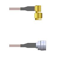 Amphenol Custom Cable Q-38056000H010i RF Cable Assemblies SMA-RP/TNC-SP G142 10I