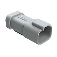 Amphenol SINE Systems AT04-4P-SS01 Connectors 4P REC END CAP SEAL