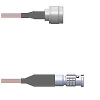 Amphenol Custom Cable Q-2J00Y000H144i RF Cable Assemblies N-SP/HDBNC-SP G142 144I