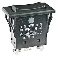 NKK Switches WR18AT Rocker Switches Invalid Part No. SCREW LUG SEALED