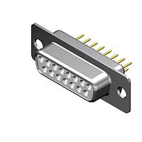 Molex / FCT 173109-0649 D-Sub Connectors - Standard Density FCT DSUB STR PC RCPT 37 PN