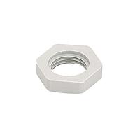 BOPLA 52090600 Accessories NUT, COUNTER, M40 X 1.5MM, POLYAMIDE, LT GRAY, MGM 40