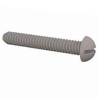 Essentra Components 010440R075 Round Slotted Round Slotted Screw, #4-40 Thread, 3/4 Lg