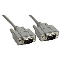 Amphenol Cables on Demand CS-DSDMDB09MM-015 D-Sub Cables DELUXE DB9 M/M MOLDED 15