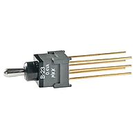 NKK Switches B23JW Process Sealed Subminiature Antistatic Toggles ON-OFF-ON .248 BAT EXTENDED PC .4VA