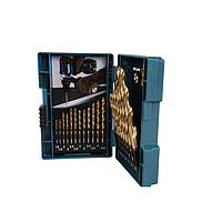 MAKITA B-67795 Metal Drill Bit HSS-TIN Set (∅ 1.5 -10 mm, 19 pcs)