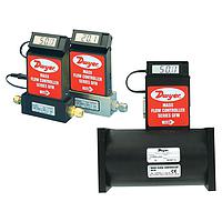 Dwyer GFM-1111 Gas Mass Flow Meter, LCD, Straight Tube, NIST Traceable, Accurate Flow (Aluminum, 15 l/min, ± 1 %, 1/4 in, Compression Fitting)