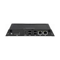 NexAIoT 10J00005011X0 Industrial PCs NISE50W w/ Baytrail Atom E3826(1.46GHz, 2C2T, 7W), 2GB DDR3L, 16GB eMMC HDMI, 4x USB, 2x LAN, 2x RS232, 1x RS422/485, 3xmPCIe, SD, SSD Slot 24 VDC, -20 - 70C, WDH: 261x150x26 mm (Barebone only. Any additional components are optional.)