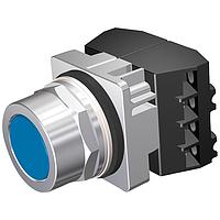 SIEMENS 52PM8A5G Flush PUSHBUTTON,MOM,BLU,FLUSH,2POS,2NC