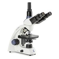 Euromex MB.1153 MicroBlue trinocular microscope (WF 10x/18,  4/10/S40/S100x)