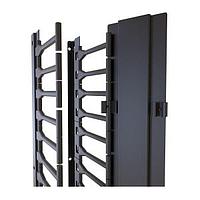 Hammond Manufacturing H1VFMC3142UBK Cable Managers 42U 31.5W H1 VERT FINGER MGR