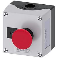 SIEMENS 3SU18010AS002AB1 Pushbutton Enclosure plastic. 1 control point