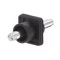 Amphenol Technical Products RL9100-301-F1 Pin 10MM RADLOK FEED-THRU, RADLOK TO RADLOCK, SILVER, BLACK