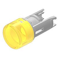 EAO 18-931.4L Switch Hardware Lens yellow with Single-LED white 3,0VDC/20mA x/y=0.41 D7,3 plastic translucent