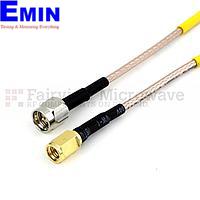 Fairview  SCA71316 SMA Male to SSMA Male Cable RG-316 Coax and RoHS Compliant