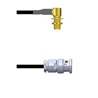 Amphenol Custom Cable Q-2P00J0003096i RF Cable Assemblies SMA-RJB/BNC-SP G174 96I