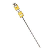 OMEGA NQXL-316U-18 High Temp Low Drift TC Probes with Standard Size Connectors (Thermocouple, N, 1204 °C)