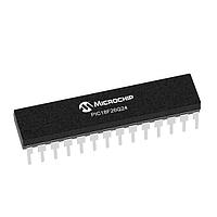 Microchip Technology PIC18F26Q24-I/SP Microcontrollers 64KB Flash, 4KB RAM, 512bytes EEPROM, MVIO, 10b ADC2, 8b DAC, ACP, Comp, PWM,