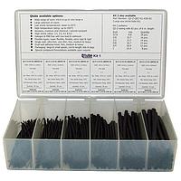 Qualtek Electronics Q2-Z-QK1-01-6IN-180 Thin Wall KIT ASST 180 PCS BLK