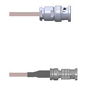 Amphenol Custom Cable Q-0J05H0005084i RF Cable Assemblies BNC-SP/HDBNC-SP G316 84I