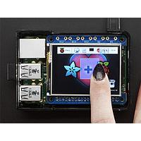 Adafruit 2455 On Screen Display Kits Adafruit PiTFT 2.4 HAT Mini Kit - 320x240 TFT Touchscreen
