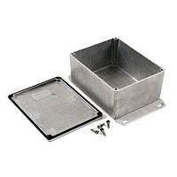 Hammond Manufacturing 1590WCF Die-cast box Diecast Alum/Flanged 4.8x2.1x3.7"Natural