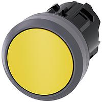 SIEMENS A6X30138277 Flat Button PUSHBUTTON. YELLOW