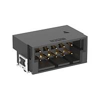 ERNI - TE Connectivity 474016-E Shrouded 10-PIN,RIGHTANGLE,SMT