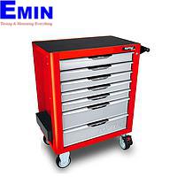 TOPTUL GCAJ275H W/7-Drawer Tool Trolley (275pcs, Red)