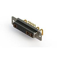 EDAC 630-13W3240-1N1 Mixed Contact D-Sub Connectors Right-angle Power Combo D-Sub Connector