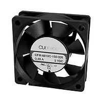 Same Sky (formerly CUI Devices) CFM-6010C-150-326-20 Axial dc axial fan, 60 mm square, 10 mm, 12 Vdc, omniCOOL, 5000 RPM, 18.13 CFM, TS