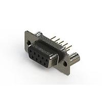 EDAC 628-M09-621-BN3 D-Sub Connectors - Standard Density Vertical Machined D-Sub Connector