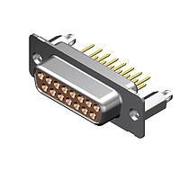 Molex / FCT 173109-2261 Receptacle FCT DSUB STR PC RCPT 09 PN W/SNAPIN