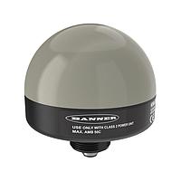 Banner Engineering K90LBGPQ EZ-LIGHT K90Ls K90 Series EZ-LIGHT; 2-Color Indicator; Voltage: 12-30 V dc; Environmental Rating: IP67; Input: PNP; Colors: Blue Green; 5-pin M12 Integral QD