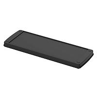 BOPLA 84271000 Covers COVER, END, ALUBOS, ABD 2070, 235 X 83MM, ALUM, RAL 9005