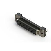 EDAC 628-025-326-016 D-Sub Connectors - Standard Density Vertical Plastic Body D-Sub Connector