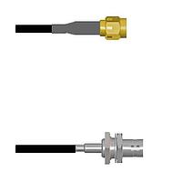Amphenol Custom Cable Q-3B0040003009i RF Cable Assemblies SMA-SP/BNC-SJB G174 9I