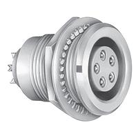 LEMO EGG.2B.318.CYM Connectors FIXED RECEPTACLE NUT FIXING