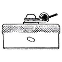 Amphenol Socapex RJFC7G Cap Jam Nut Recept Cap RJ45 Cat5e Olive