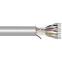Alpha Wire M13115 SL005 Multi-Conductor Cables 22 AWG 15 Pair communication cables, Foil, 100 ft  - Slate