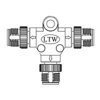 Amphenol LTW SS-050505-MMM-TS001 Circular Metric Connectors ACC, SEN, A Code, T ADA W/O CB