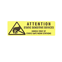 Statico SL053 ESD Labels (2"x5/8"; 1000/roll)