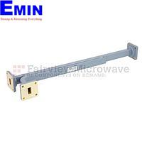 Fairview  FMWCP1009 20 dB WR-51 Directional Waveguide Broadwall Coupler With Square Cover Flange and E-Plane Coupled Port from 15 GHz to 22 GHz