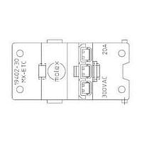 Molex 19402-1000 Splices SC Tap Splice Conn 12-14AWG