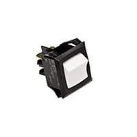 Carling Technologies RGSCD201-R-W-W-0 Mid-Sized Rocker Switch RGSCD201RWW0