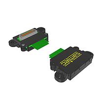 Samtec HQDP-020-06.00-TTL-TBR-5-B Twinax Ribbon Cable 0.50 mm Q Pairs Twinax Cable Assemblies