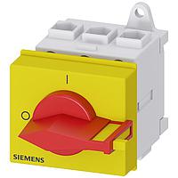 SIEMENS 3LD21300TK13 Rotary DISC SW 25A KNOB DIST BOARD R/Y 3P