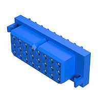 Amphenol Positronic PLC24F300A1 Connectors Power Connector - 3 Row, 24 size 16 contacts, Socket (Female), Straight Solder