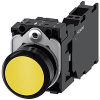 SIEMENS A6X30141636 Standard Switches PUSHBUTTON. YELLOW